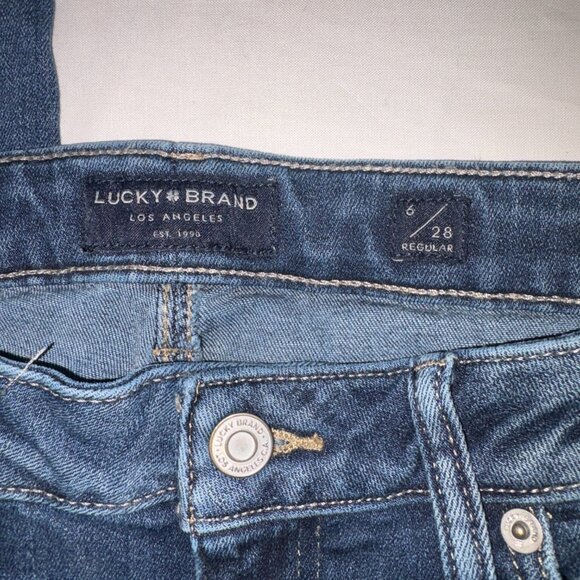 Lucky Jeans Skinny Dark Wash Size 6 - Picture 4 of 8